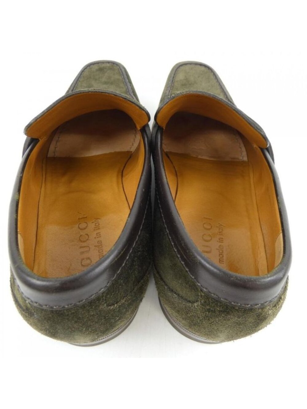 Gucci Shoes Suede Khaki - Picture 6 of 8